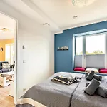 Prora - Penthouse Ferienwohnung mit privater Dachterrasse und Meerblick - MeerGlück Penthouse *