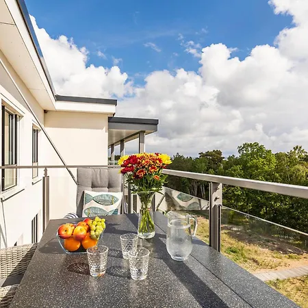Prora - Penthouse Mit Strandkorb Am Strand- Meerglueck Dachterrasse Apartament *