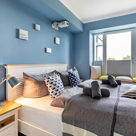 Prora - Penthouse Mit Strandkorb Am Strand- Meerglueck Dachterrasse 아파트 *