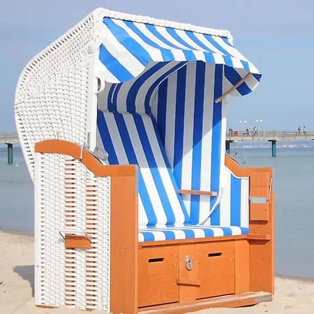 Apartment Prora - Penthouse Mit Strandkorb Am Strand- Meerglueck Dachterrasse *